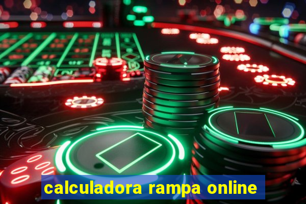 calculadora rampa online